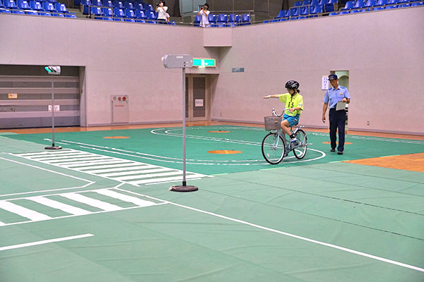 令和6年度　交通安全子供自転車島根県大会の様子